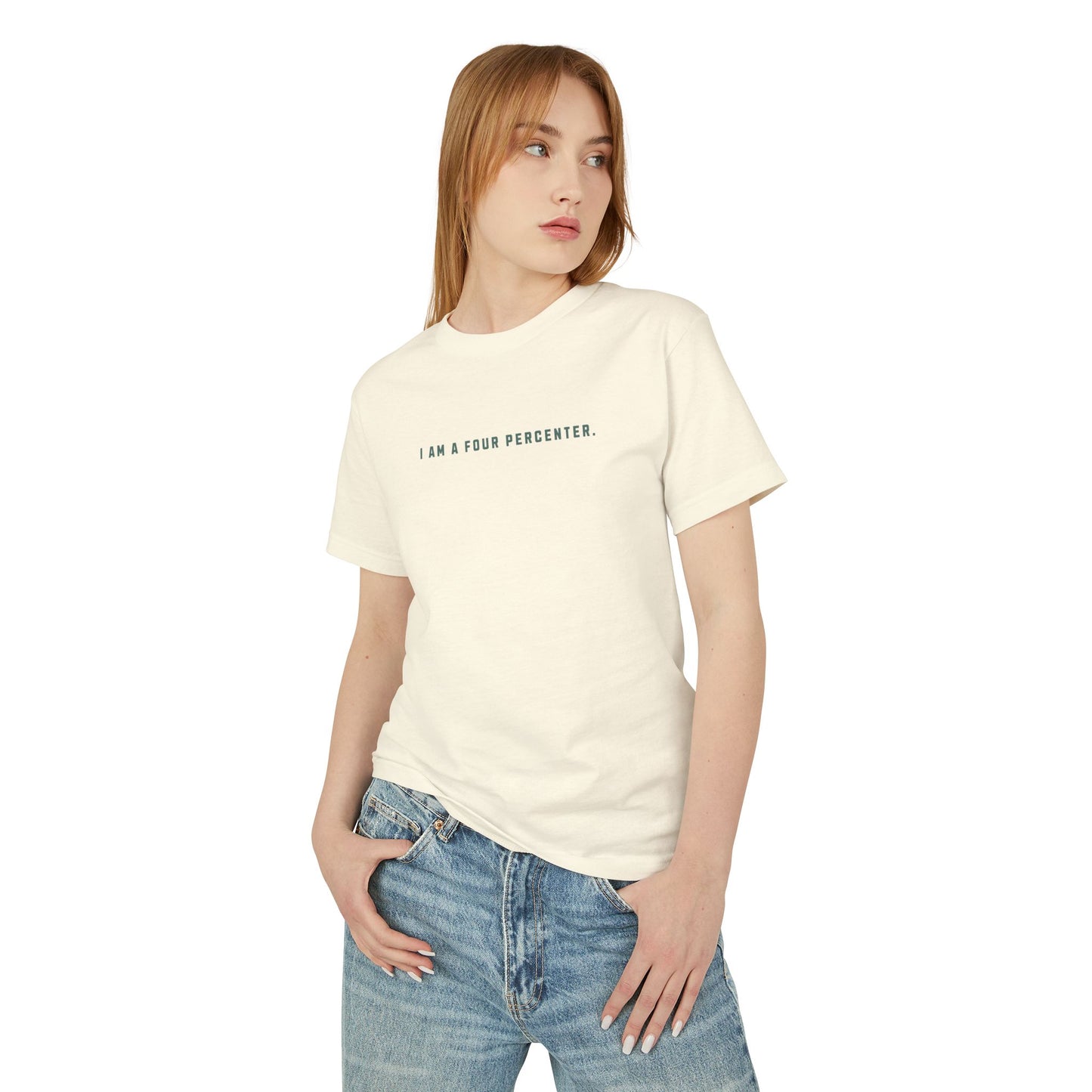 I Am A Four Percenter Heavy Weight Tee