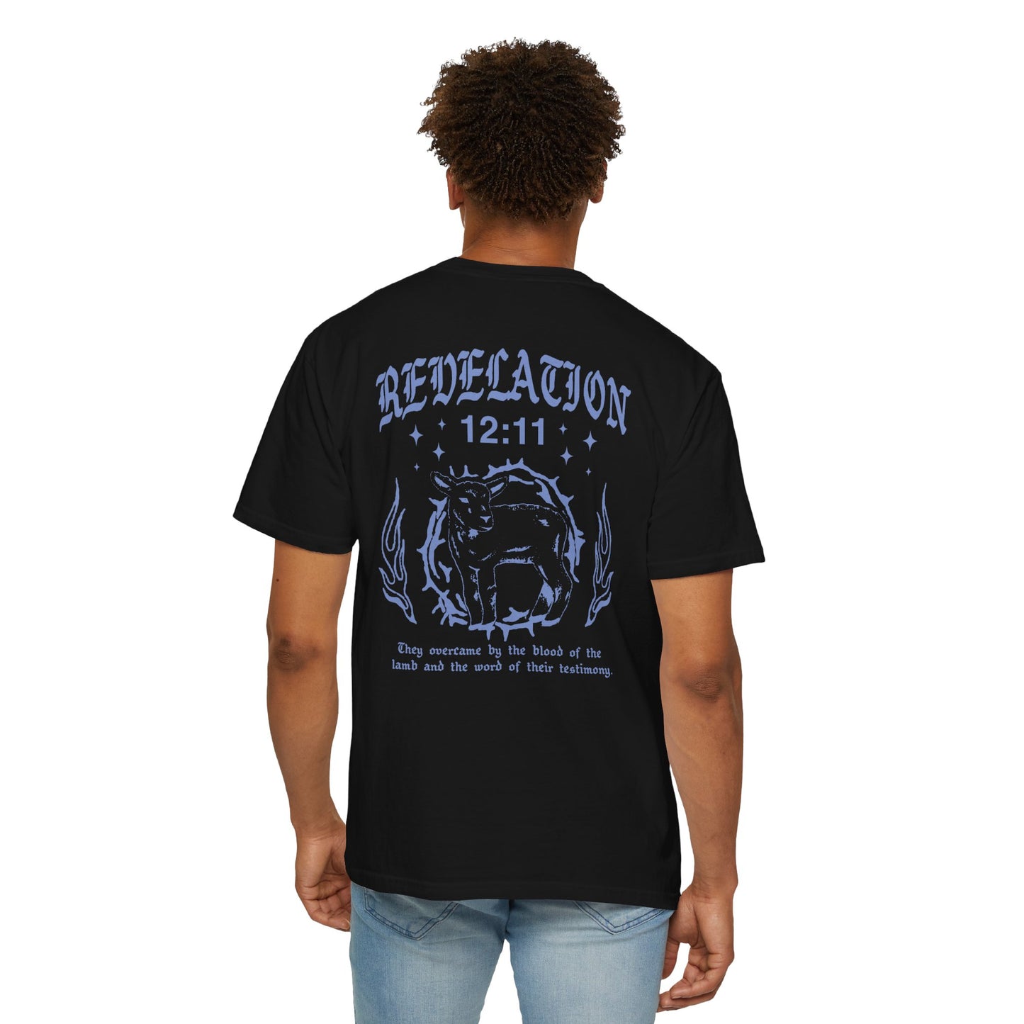 Blood of The Lamb Testimony Comfort Colors Tee
