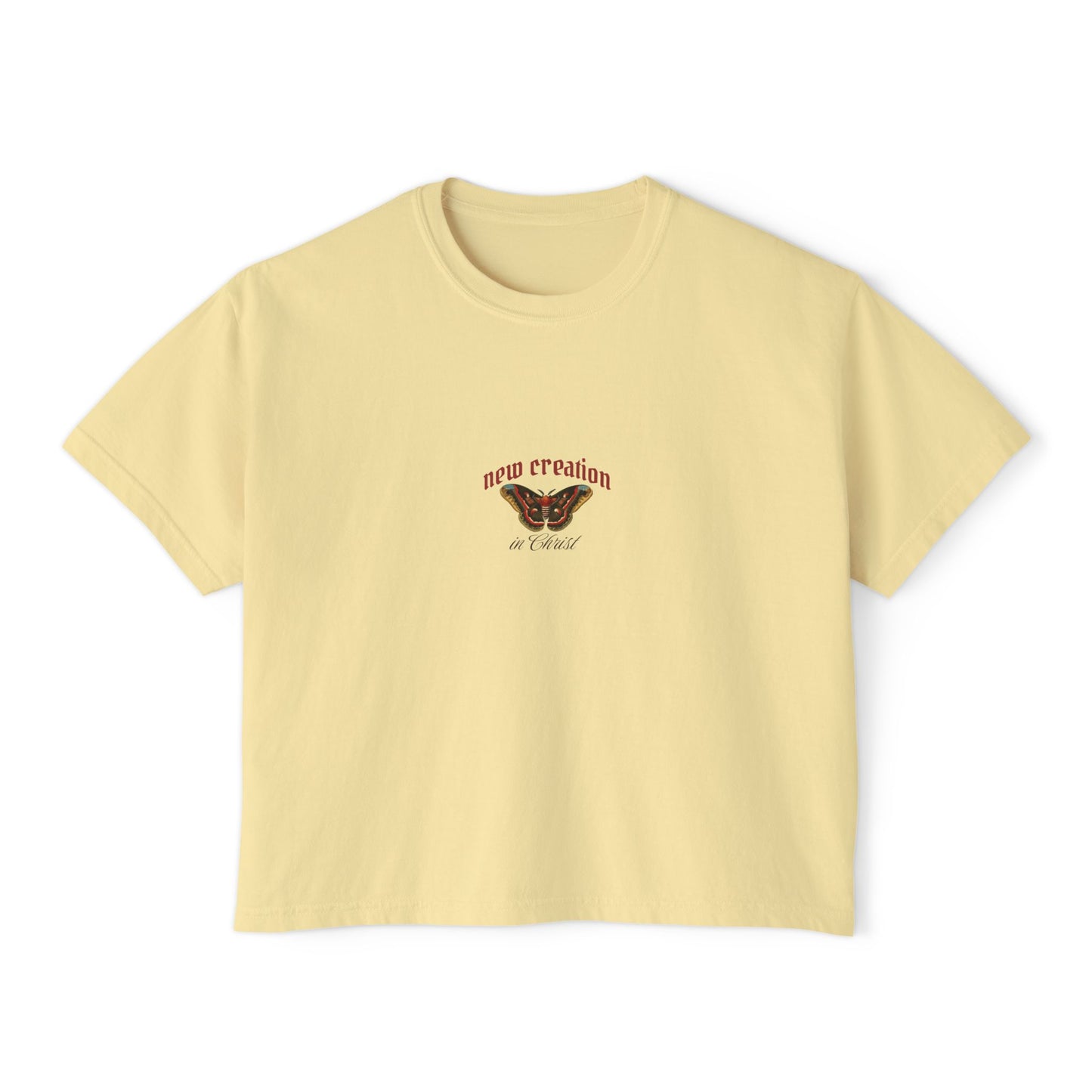 New Creation Boxy Comfort Colors Tee