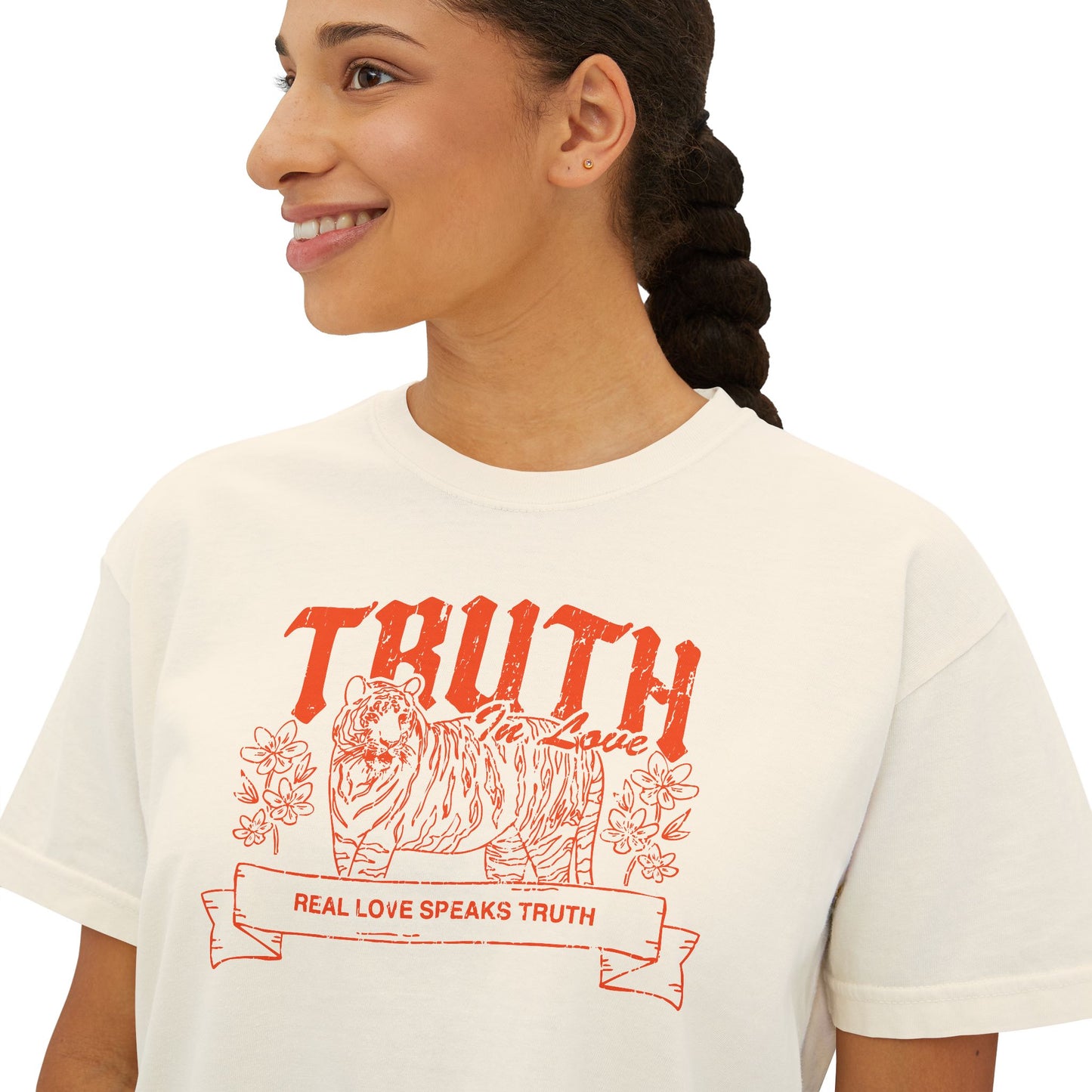 Truth in Love Comfort Colors Boxy Tee