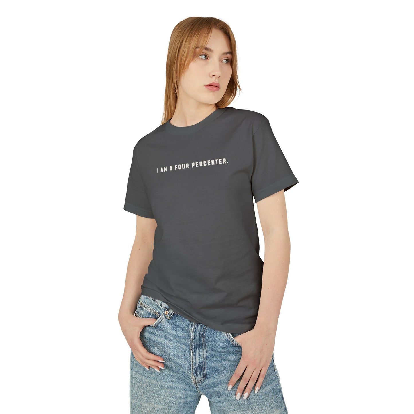 I Am A Four Percenter Heavy Weight Tee