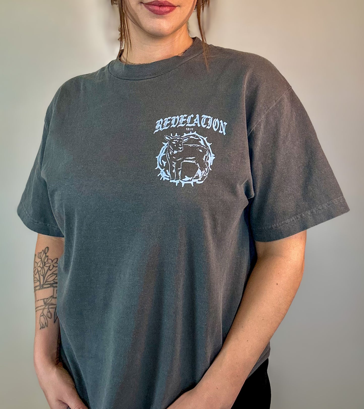 The Blood of The Lamb Heavy Weight Tee