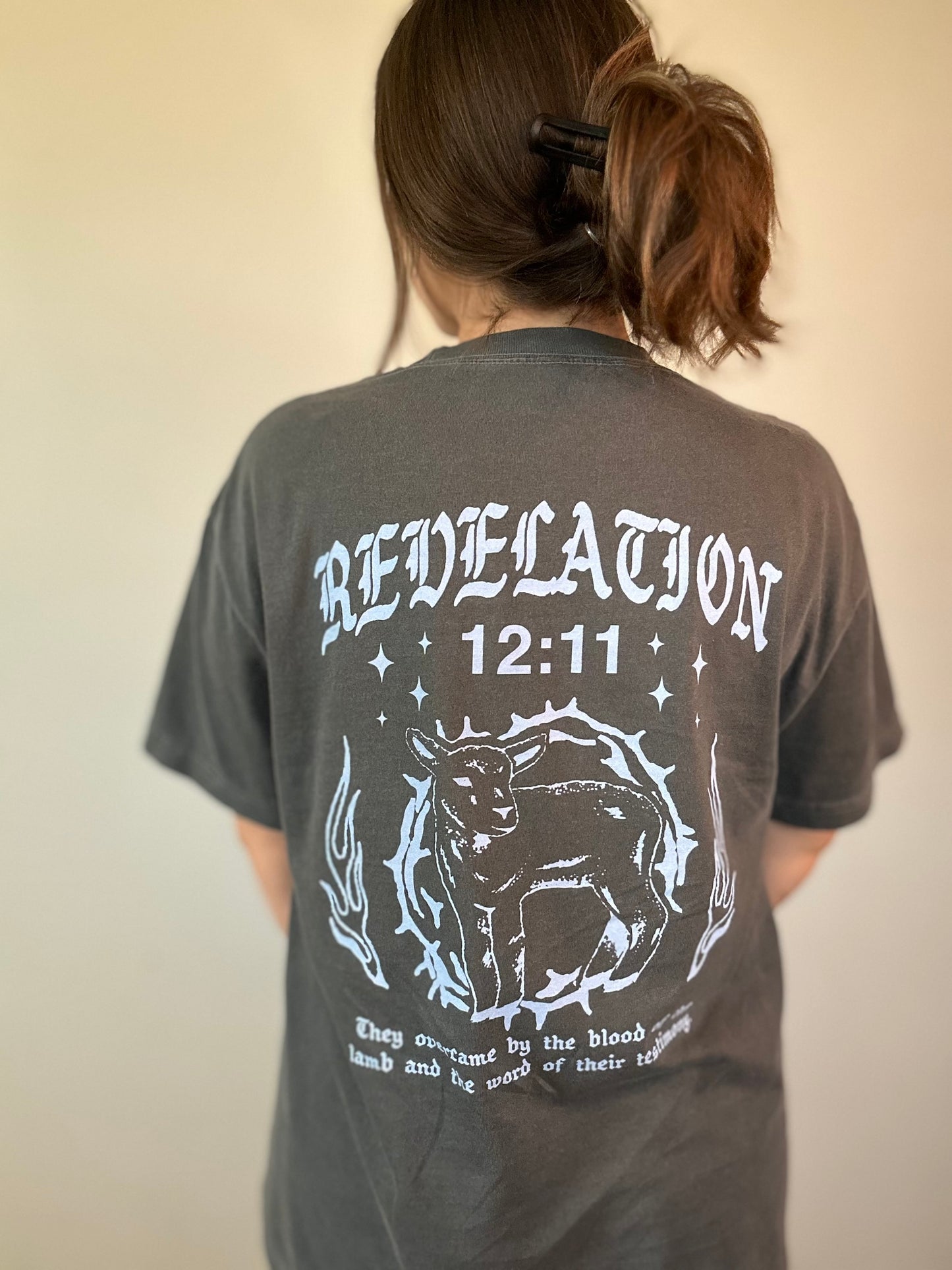 The Blood of The Lamb Heavy Weight Tee