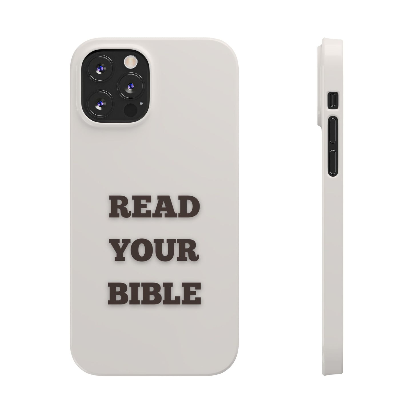 Read Your Bible Slim Phone Case