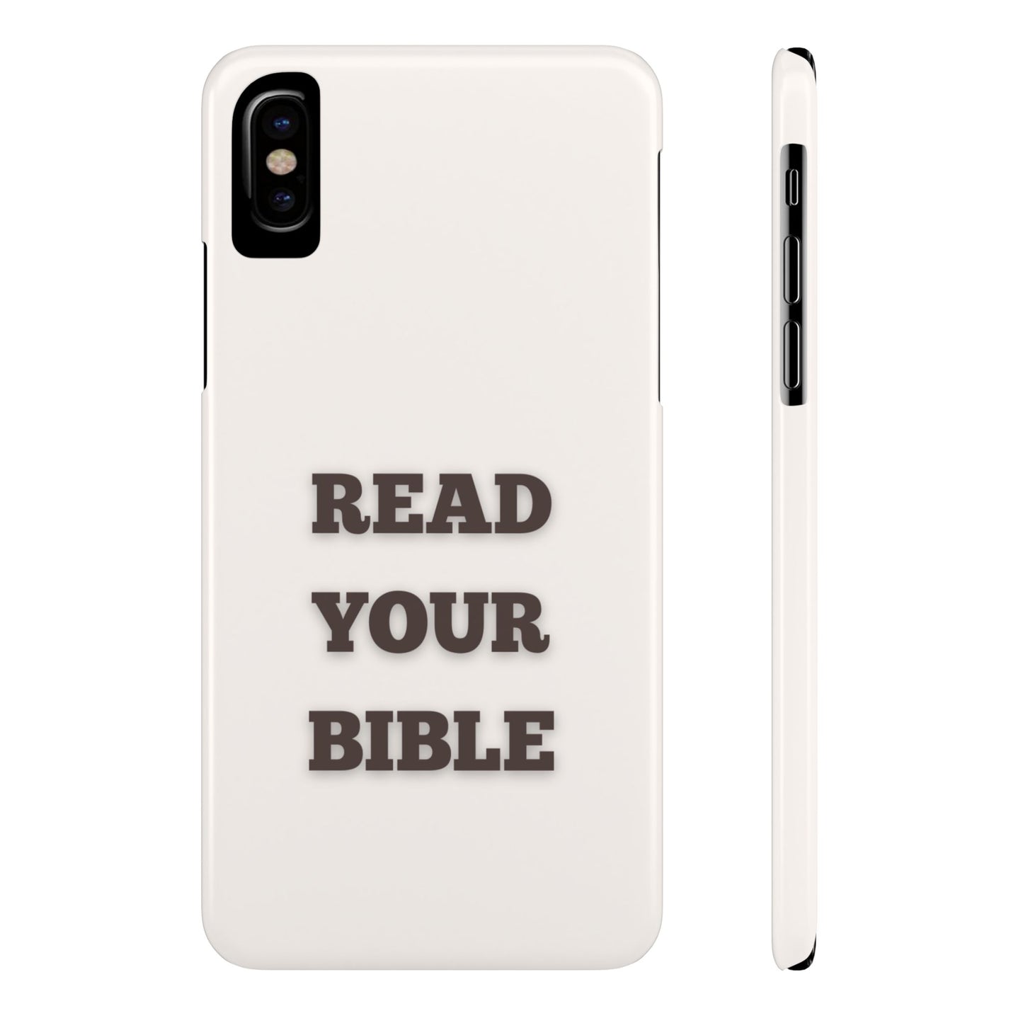 Read Your Bible Slim Phone Case