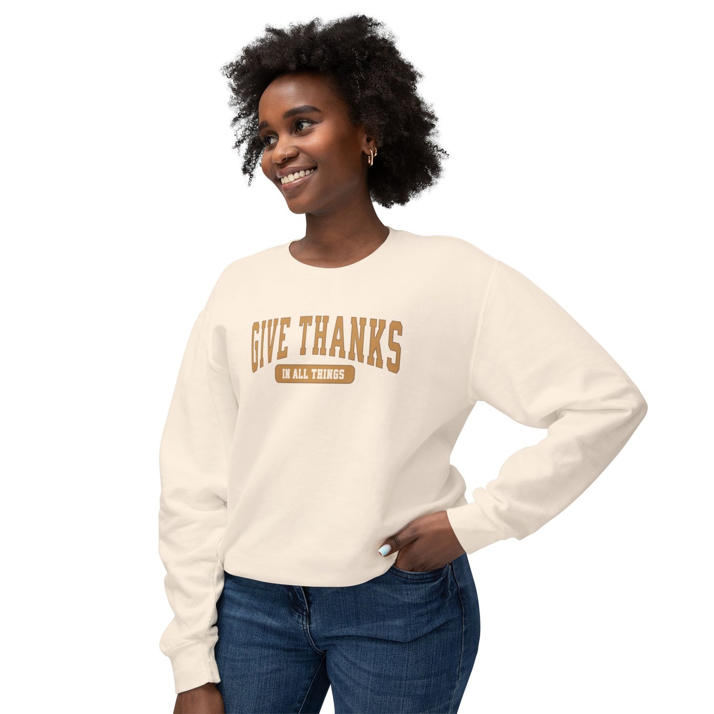 Give Thanks Crewneck Sweatshirt