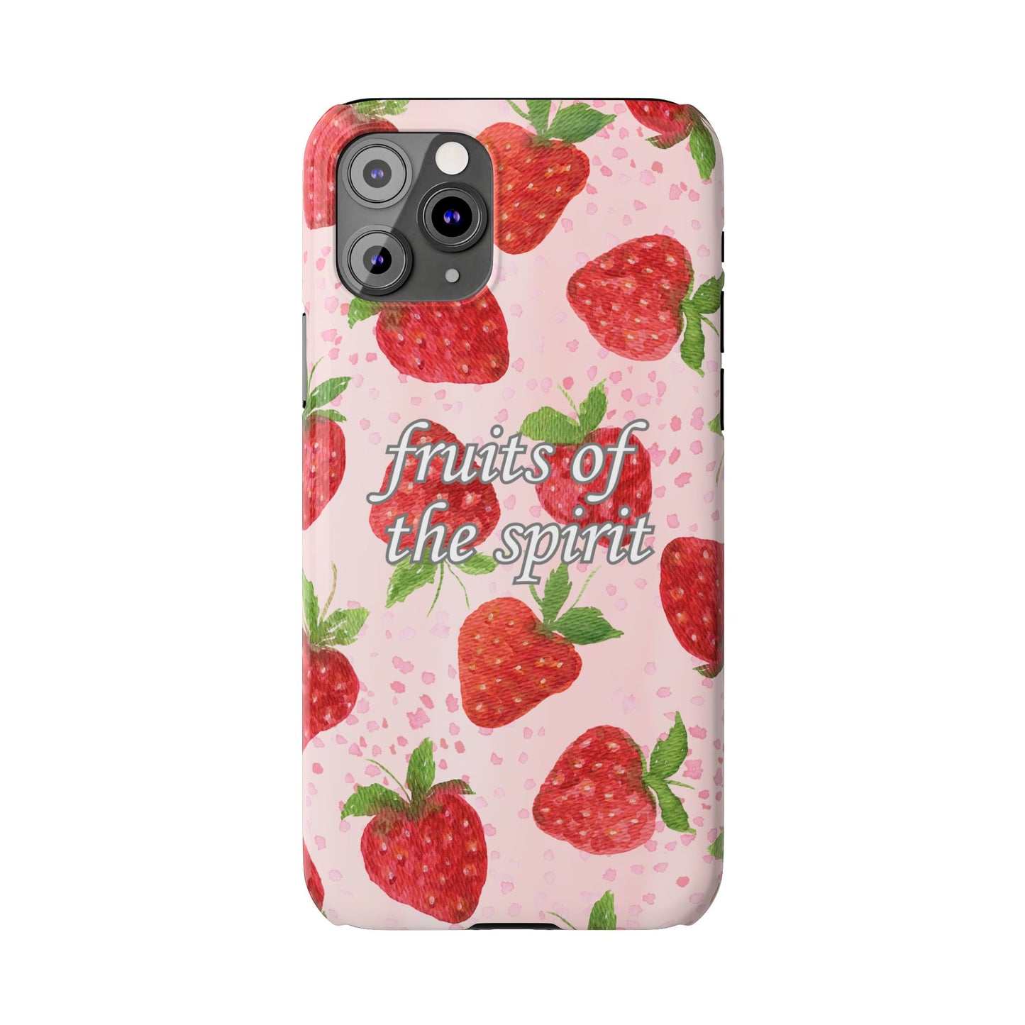 Fruits of the Spirit Slim Phone Case