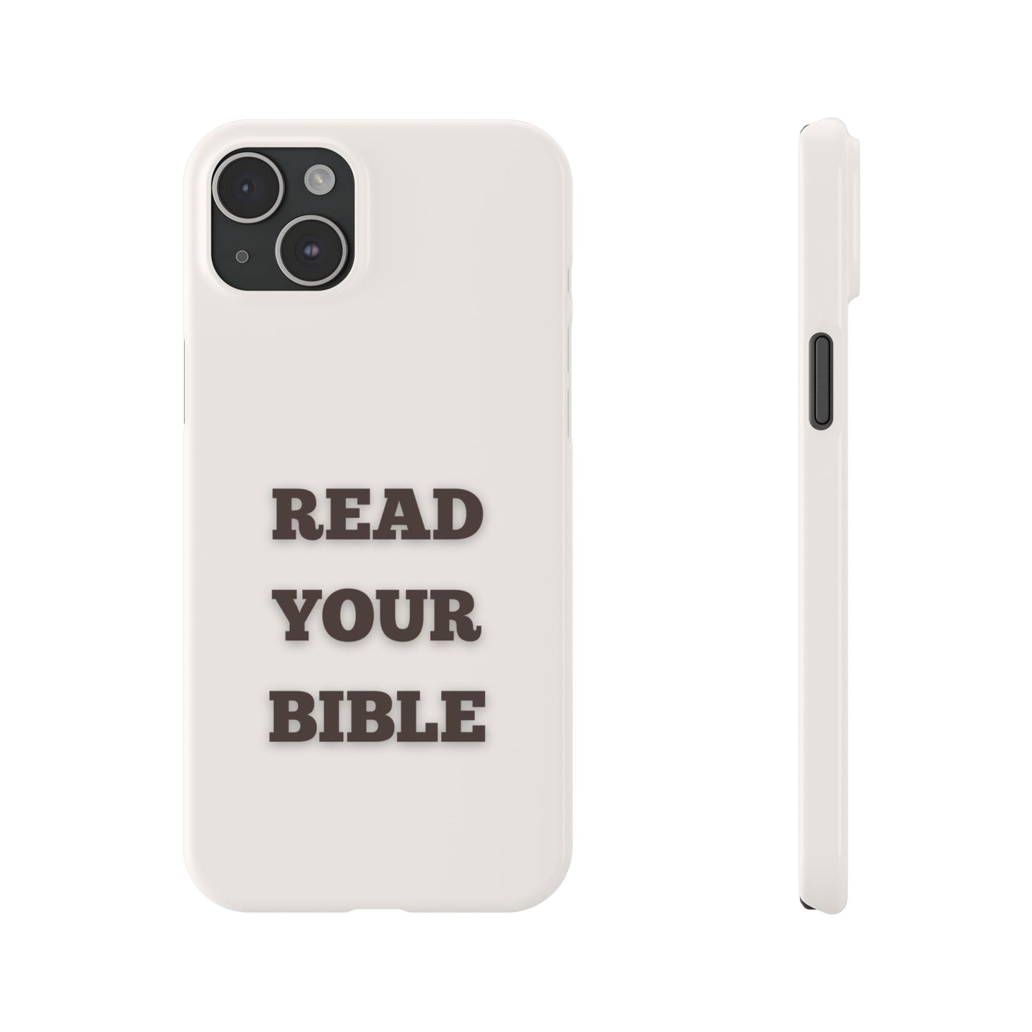 Read Your Bible Slim Phone Case