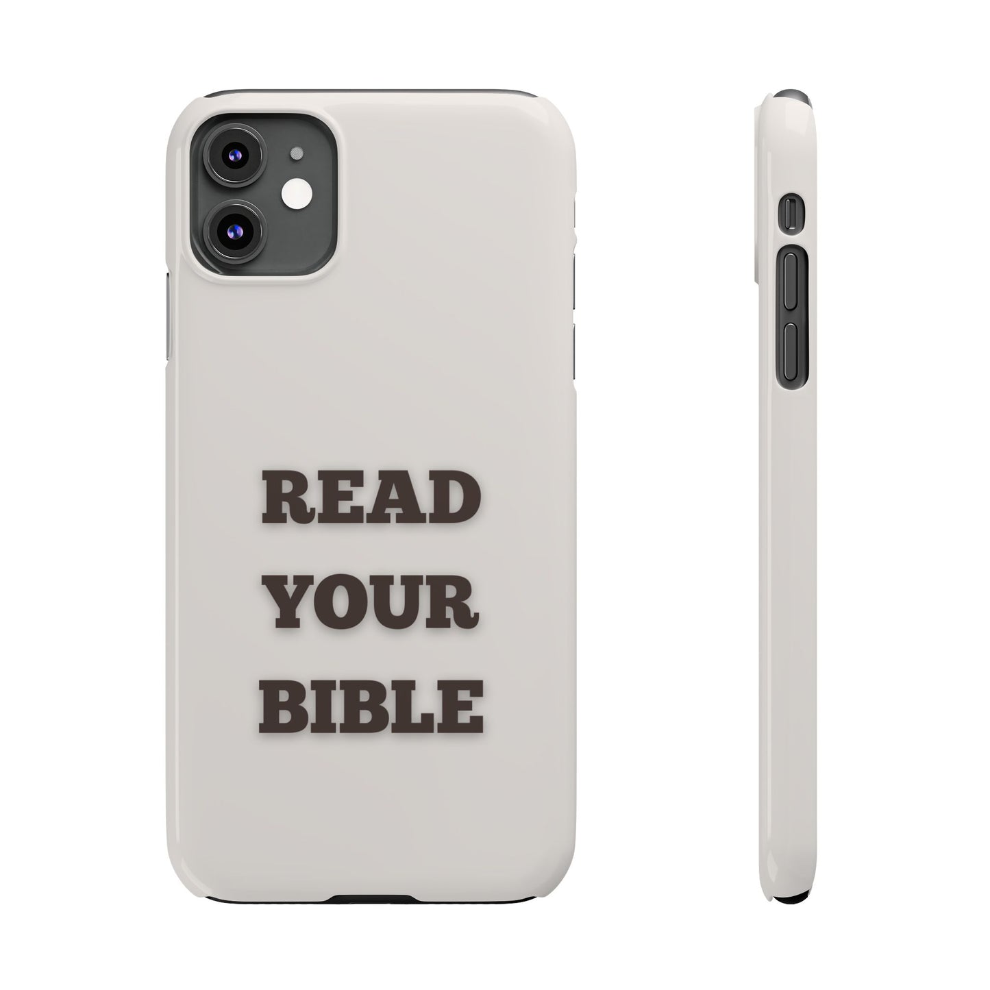 Read Your Bible Slim Phone Case