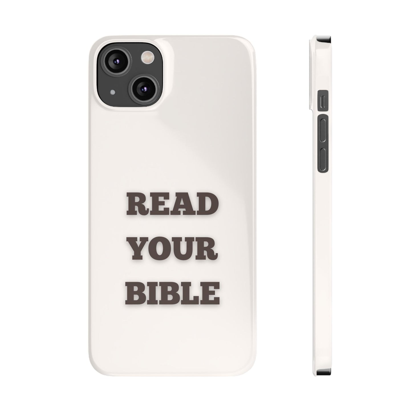 Read Your Bible Slim Phone Case