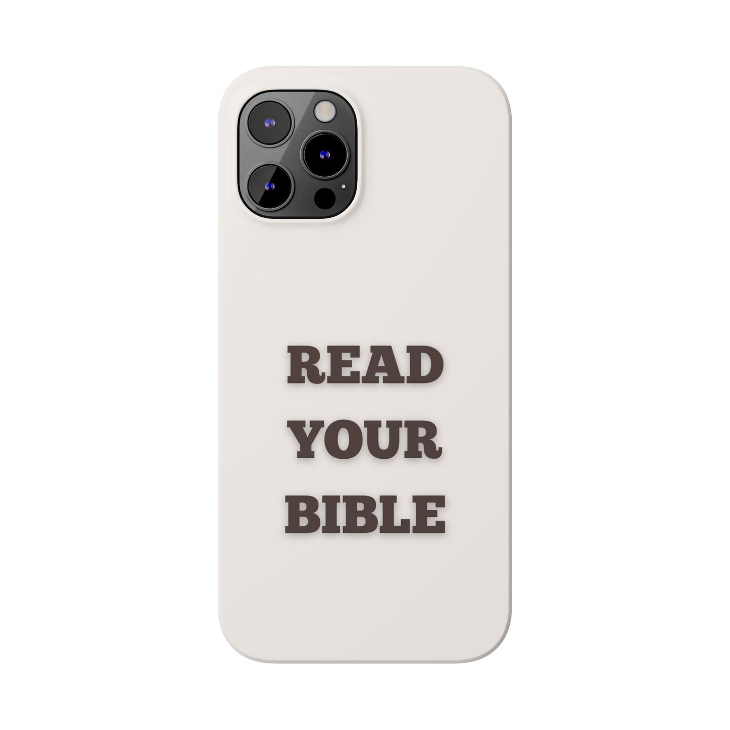 Read Your Bible Slim Phone Case