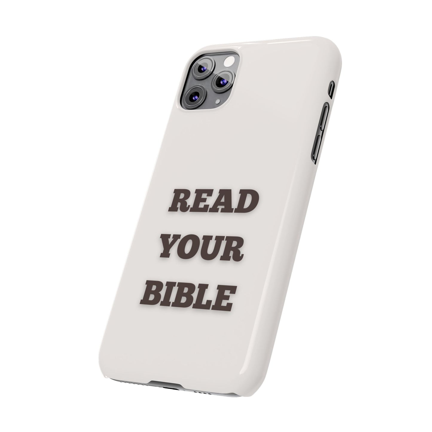 Read Your Bible Slim Phone Case