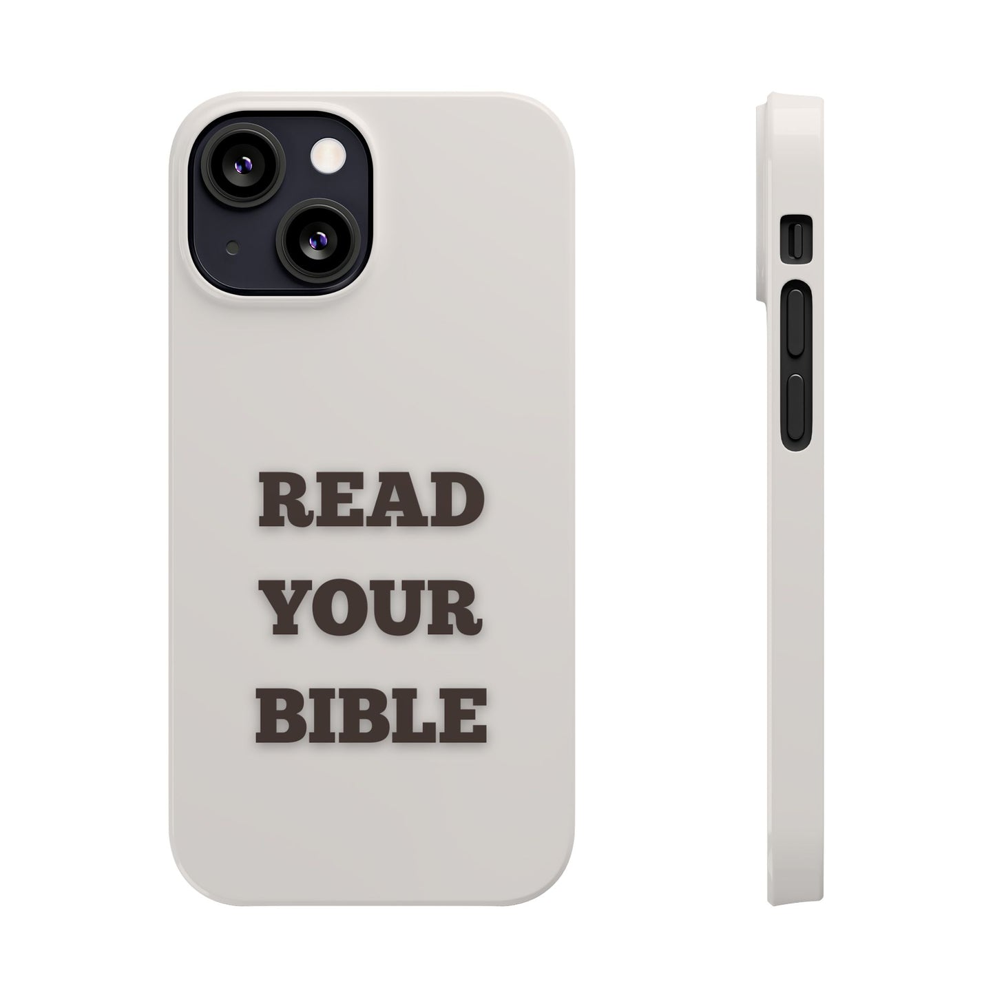 Read Your Bible Slim Phone Case