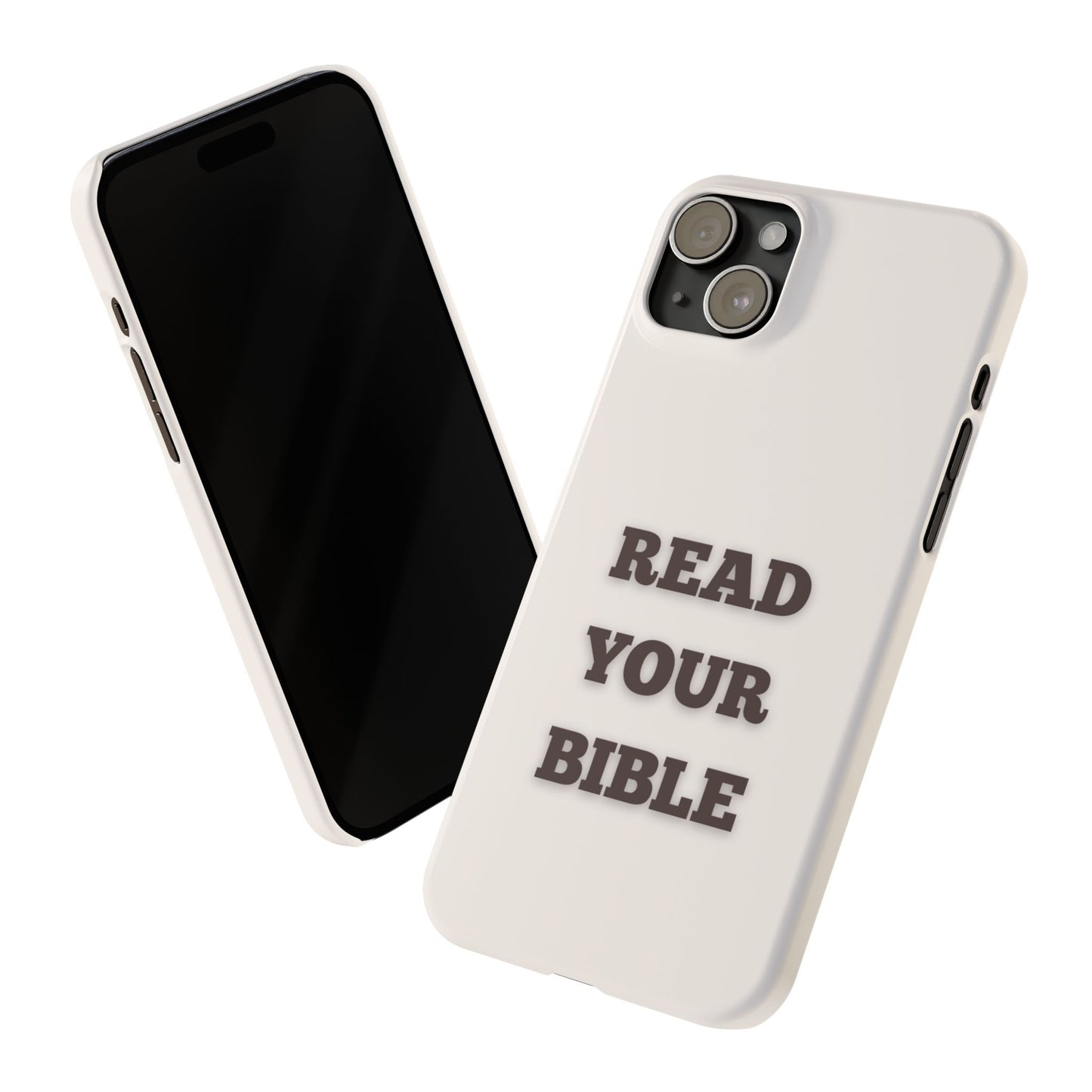 Read Your Bible Slim Phone Case