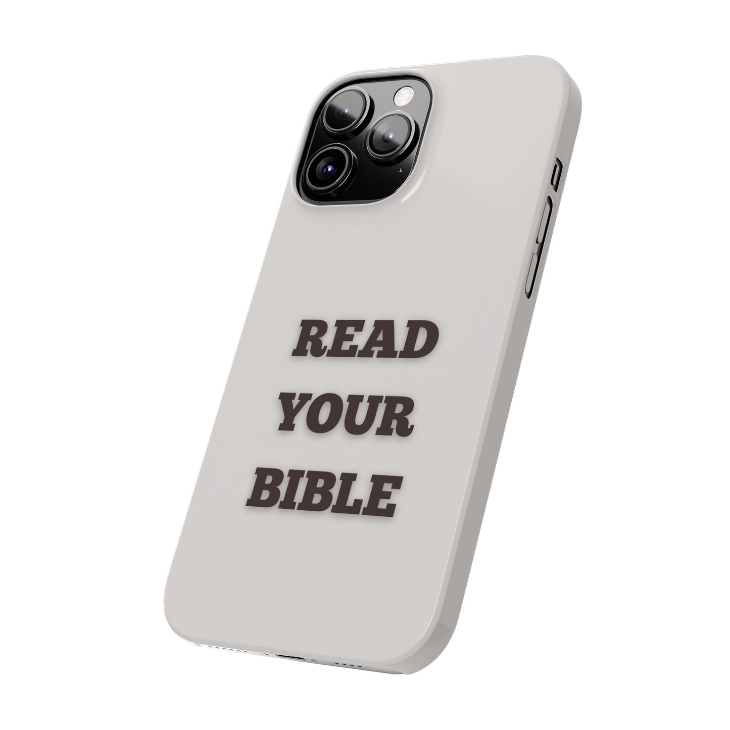 Read Your Bible Slim Phone Case