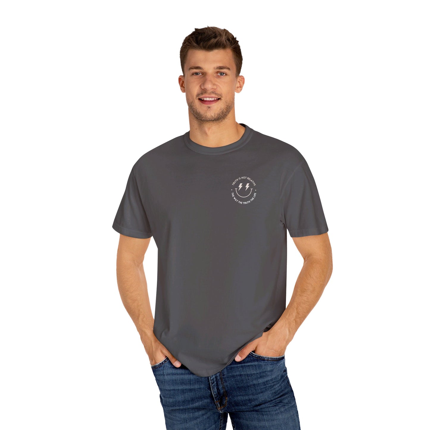 Comfort Colors Smiley Face Tee