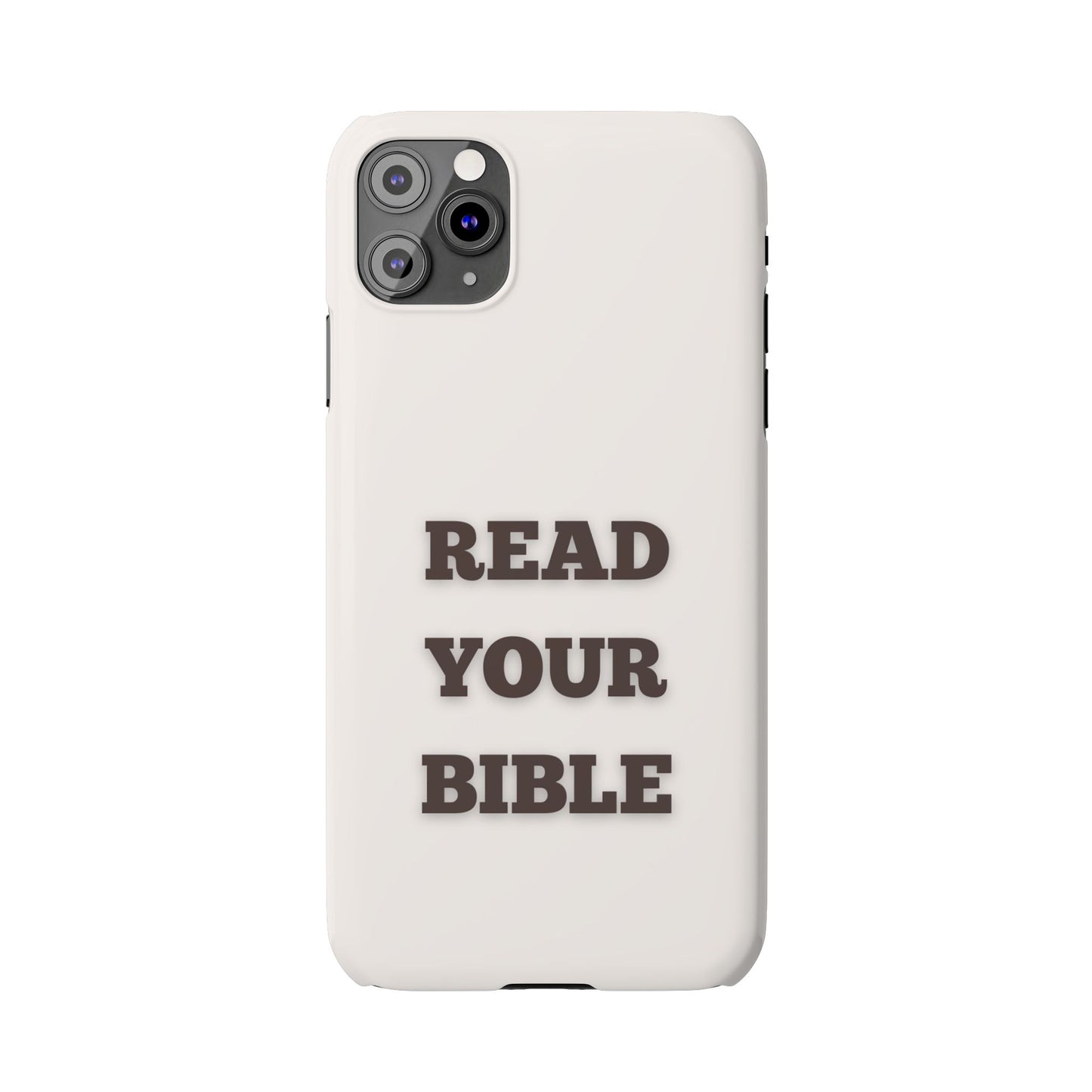 Read Your Bible Slim Phone Case