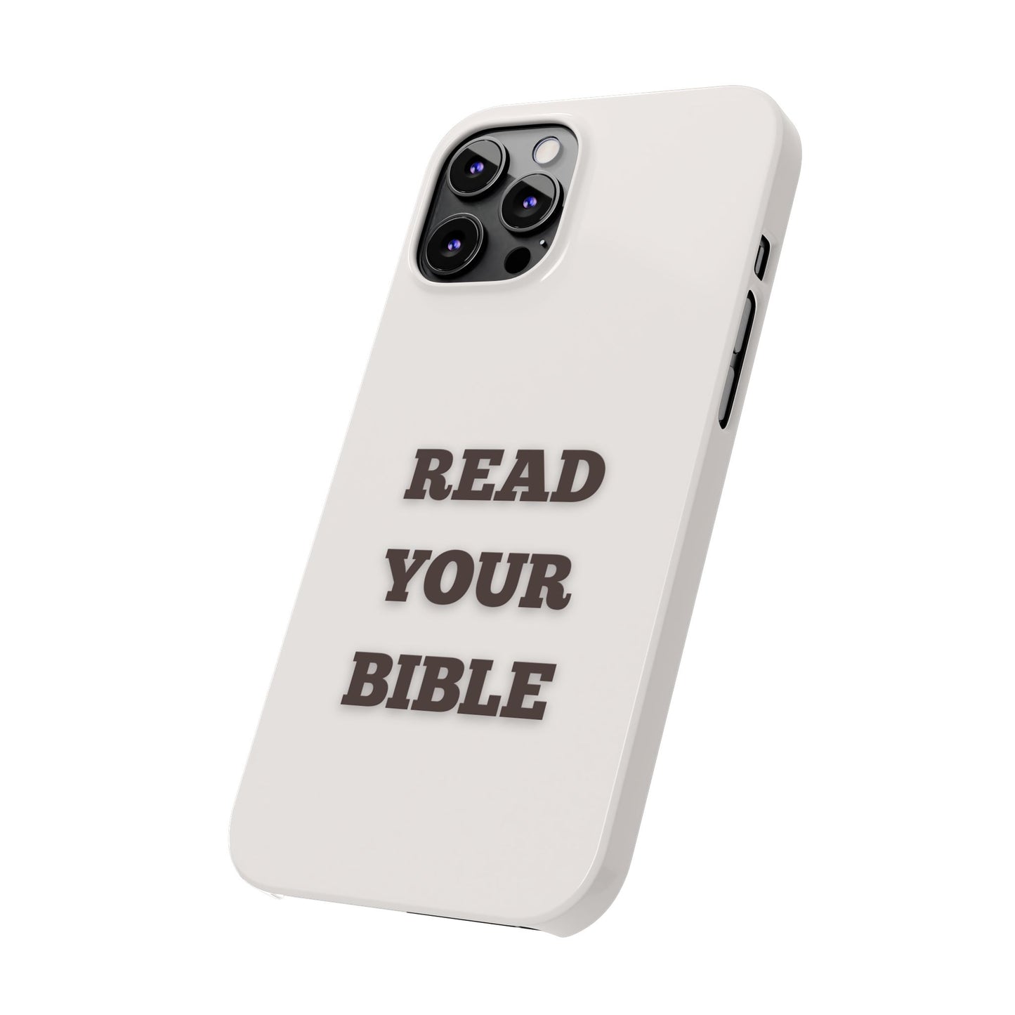 Read Your Bible Slim Phone Case