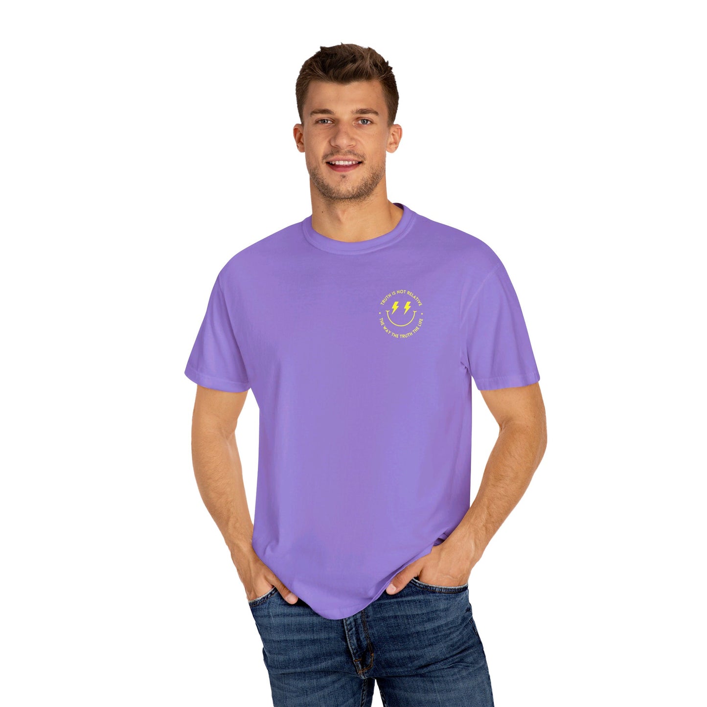 Comfort Colors Smiley Face Tee