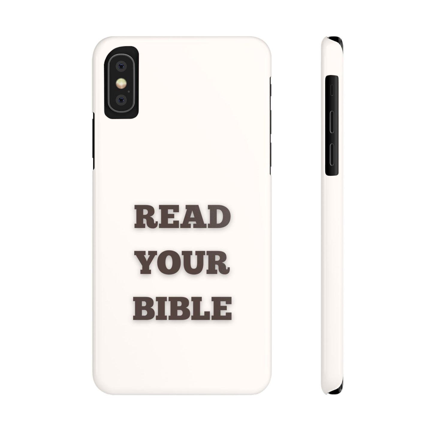 Read Your Bible Slim Phone Case