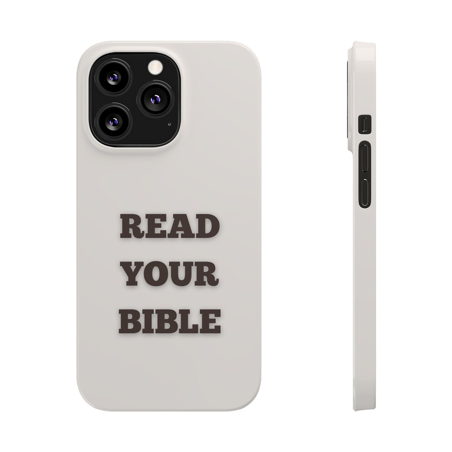 Read Your Bible Slim Phone Case