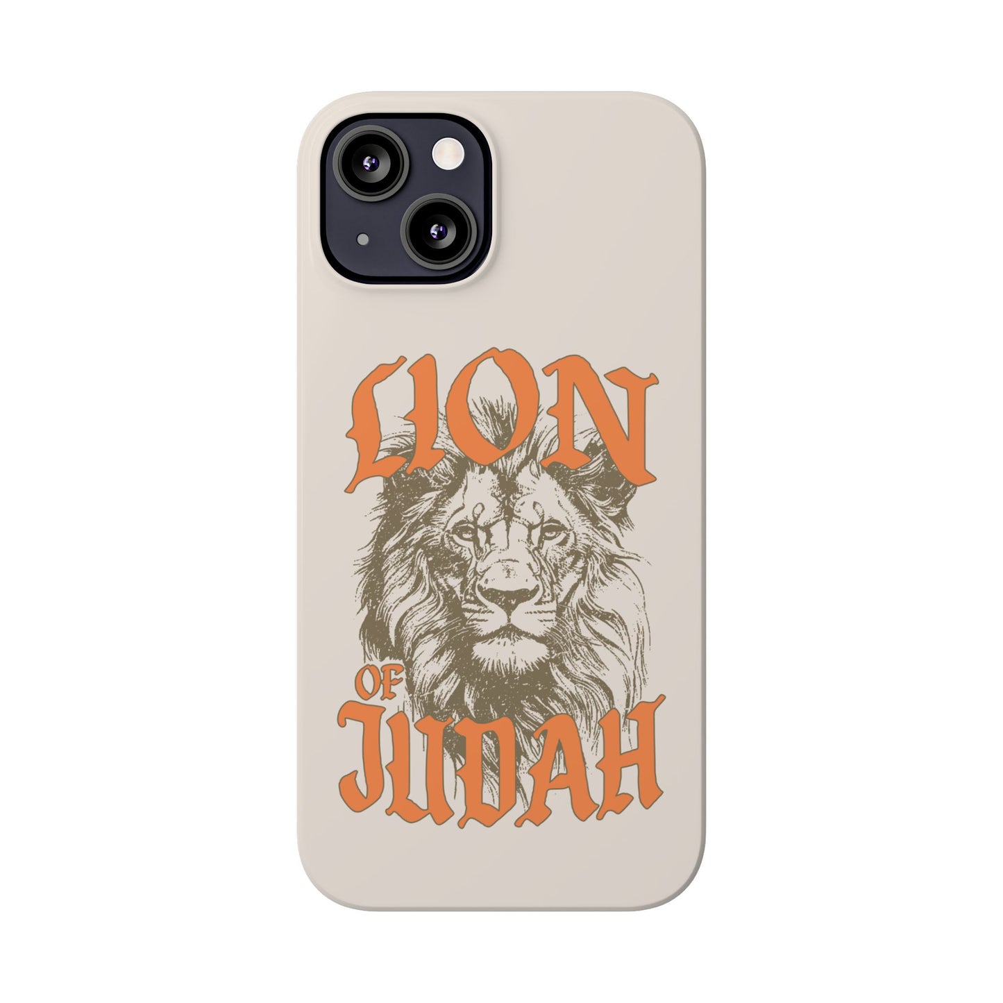 Lion of Judah Slim Phone Case