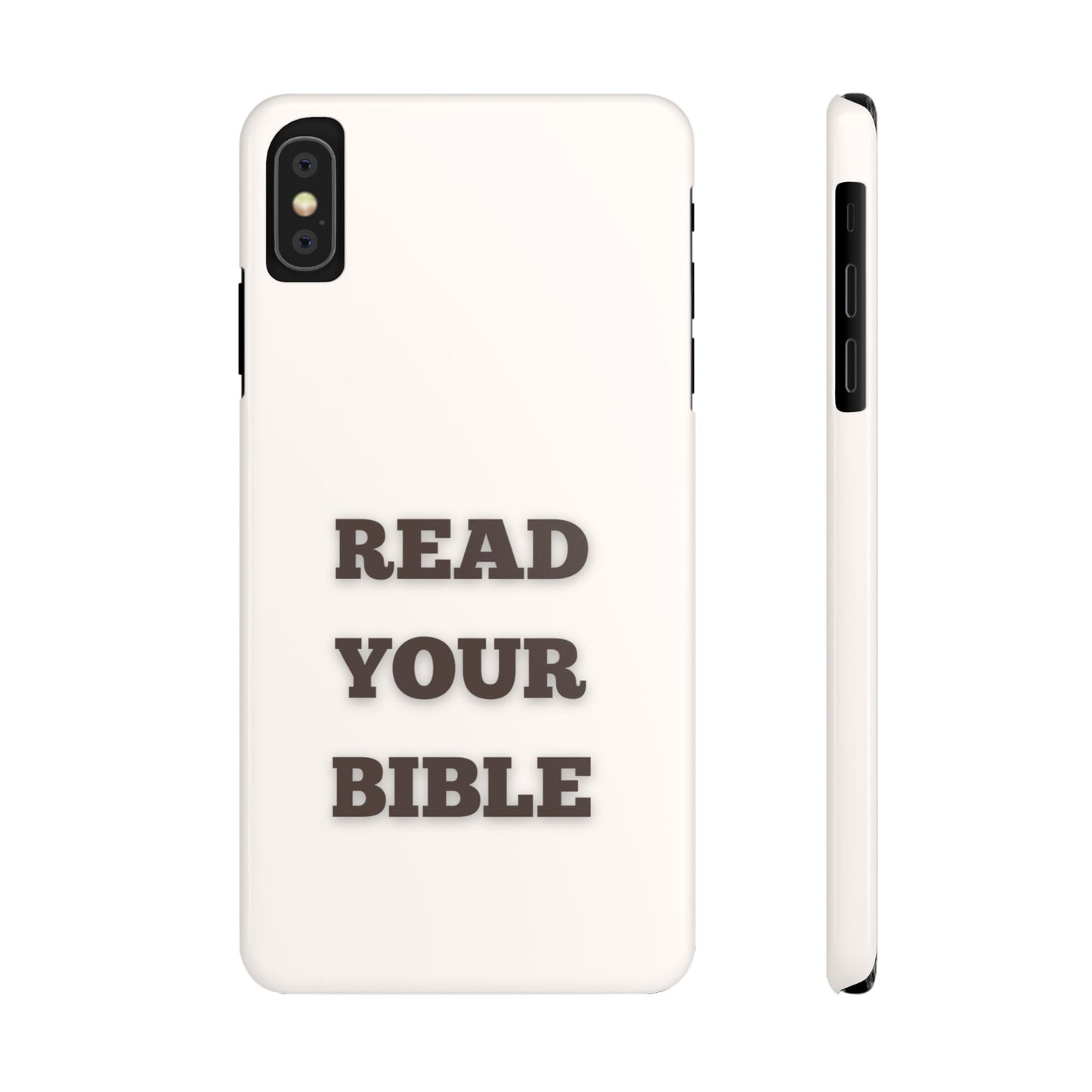 Read Your Bible Slim Phone Case