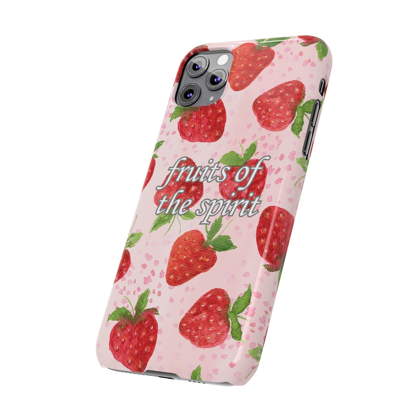 Fruits of the Spirit Slim Phone Case