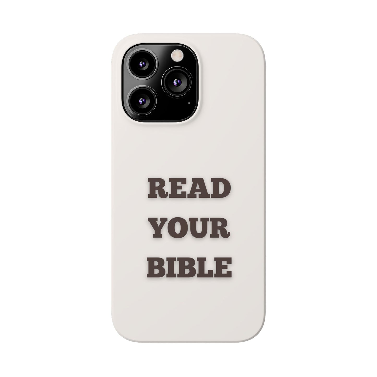 Read Your Bible Slim Phone Case