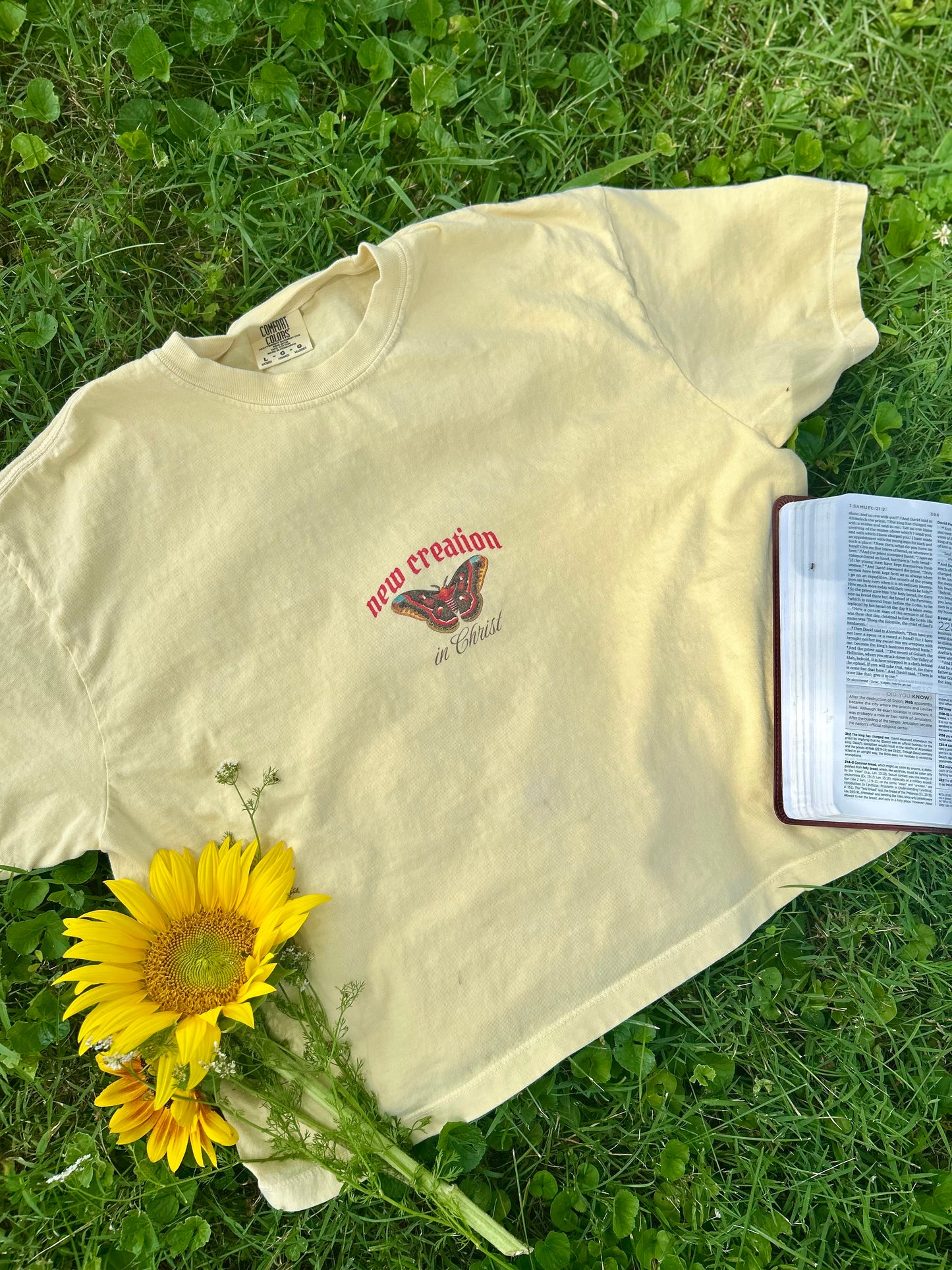 New Creation Boxy Comfort Colors Tee