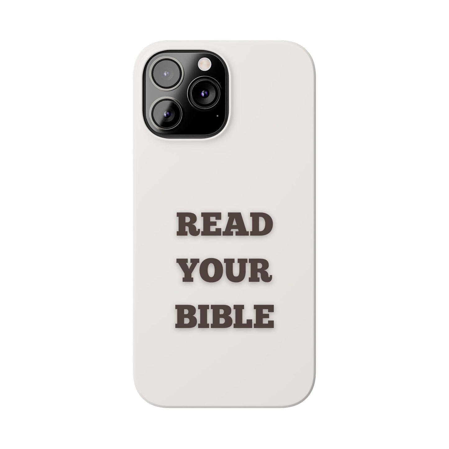 Read Your Bible Slim Phone Case