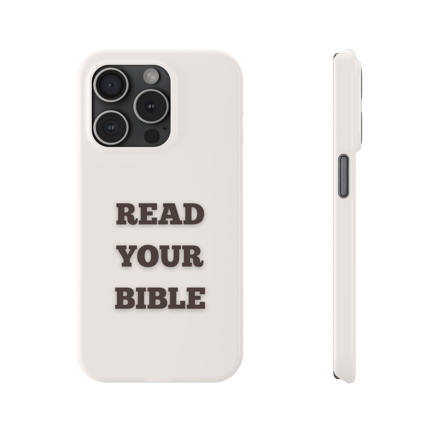 Read Your Bible Slim Phone Case