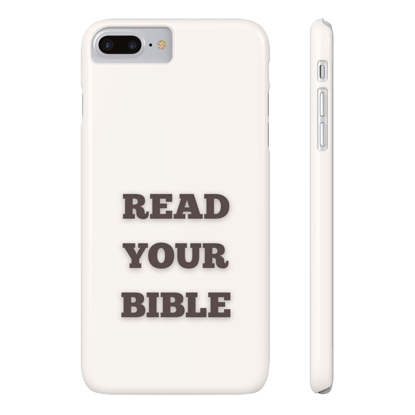 Read Your Bible Slim Phone Case