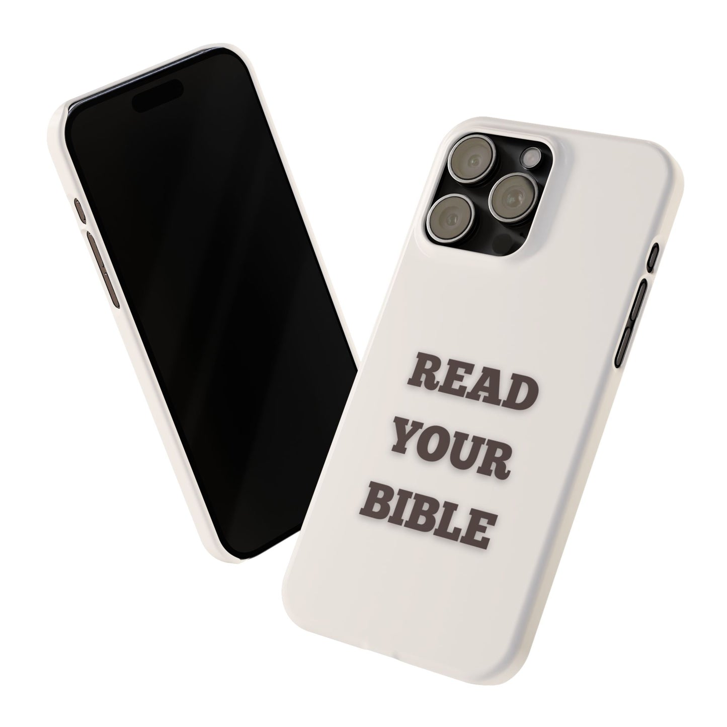 Read Your Bible Slim Phone Case