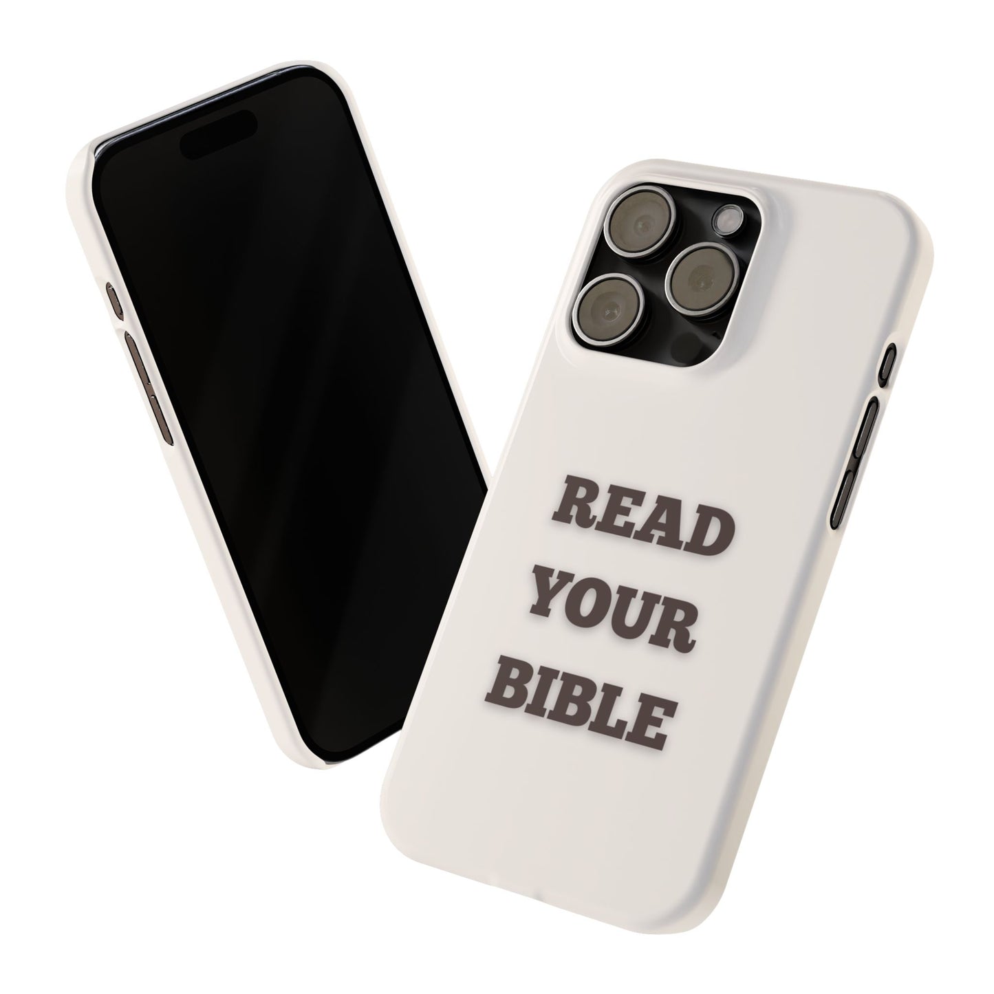 Read Your Bible Slim Phone Case