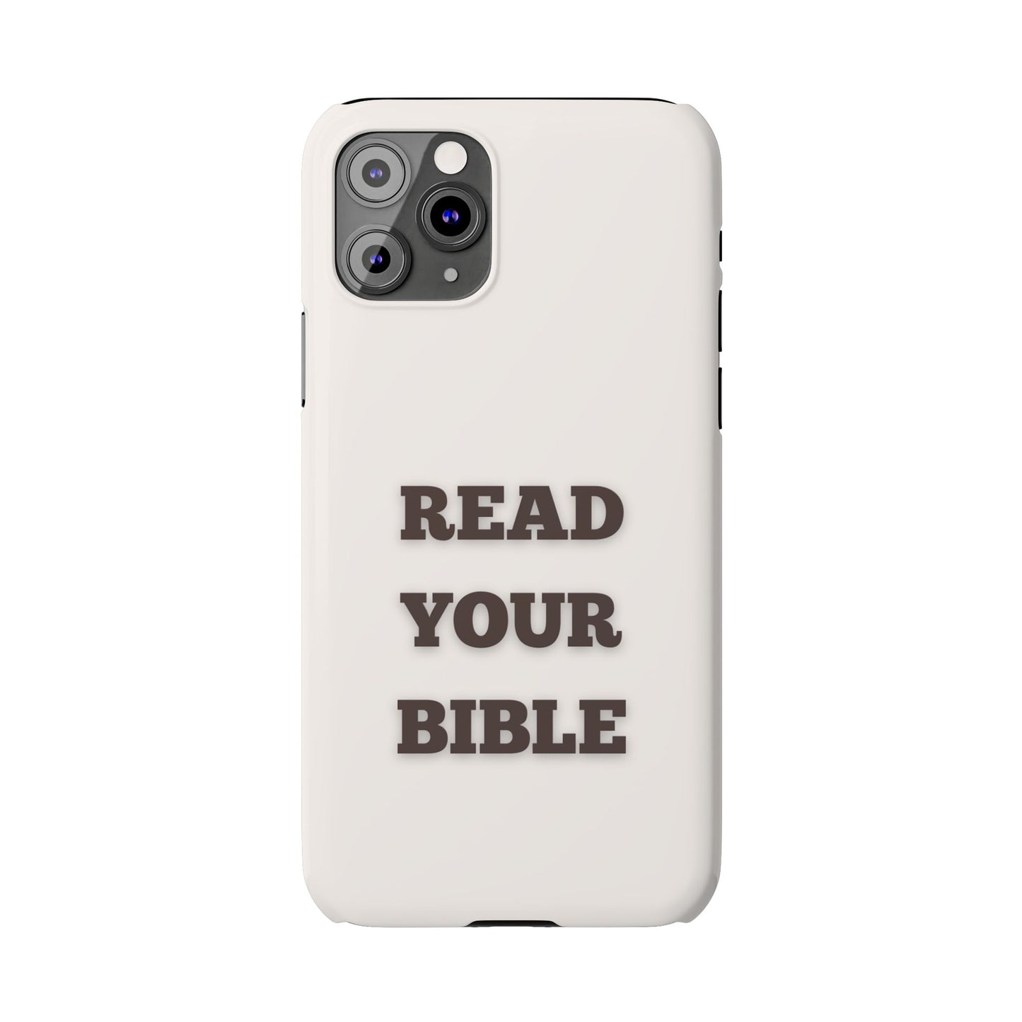 Read Your Bible Slim Phone Case