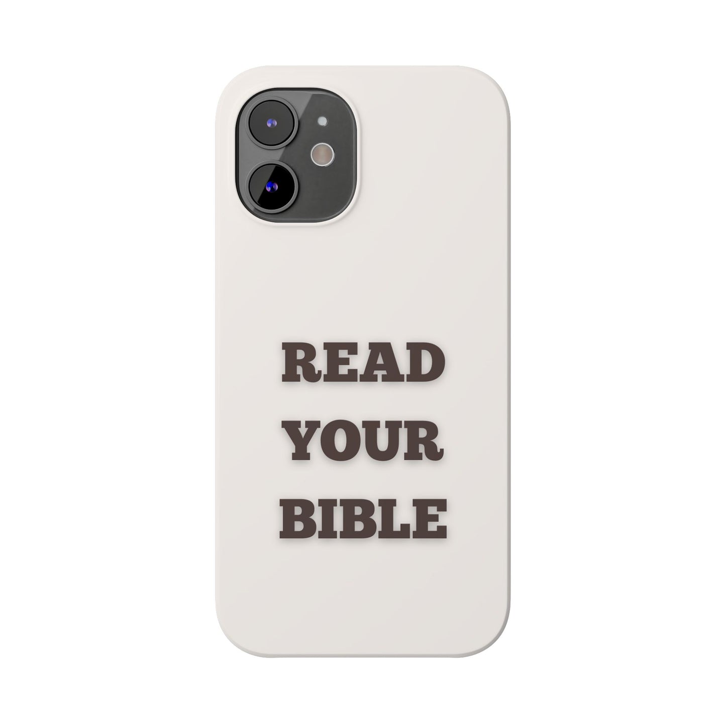 Read Your Bible Slim Phone Case