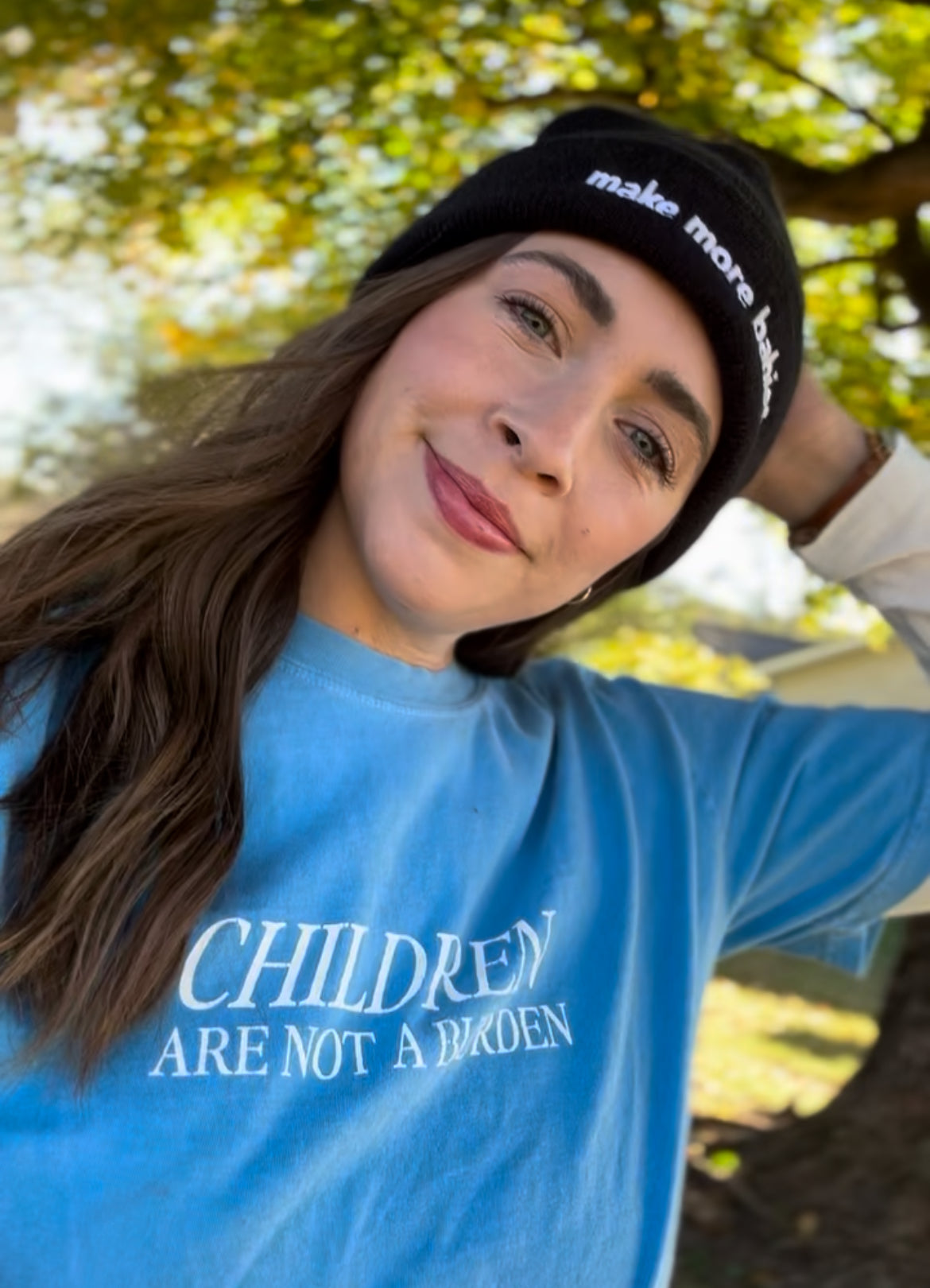 Children Are Not A Burden Comfort Colors Heavyweight Tee