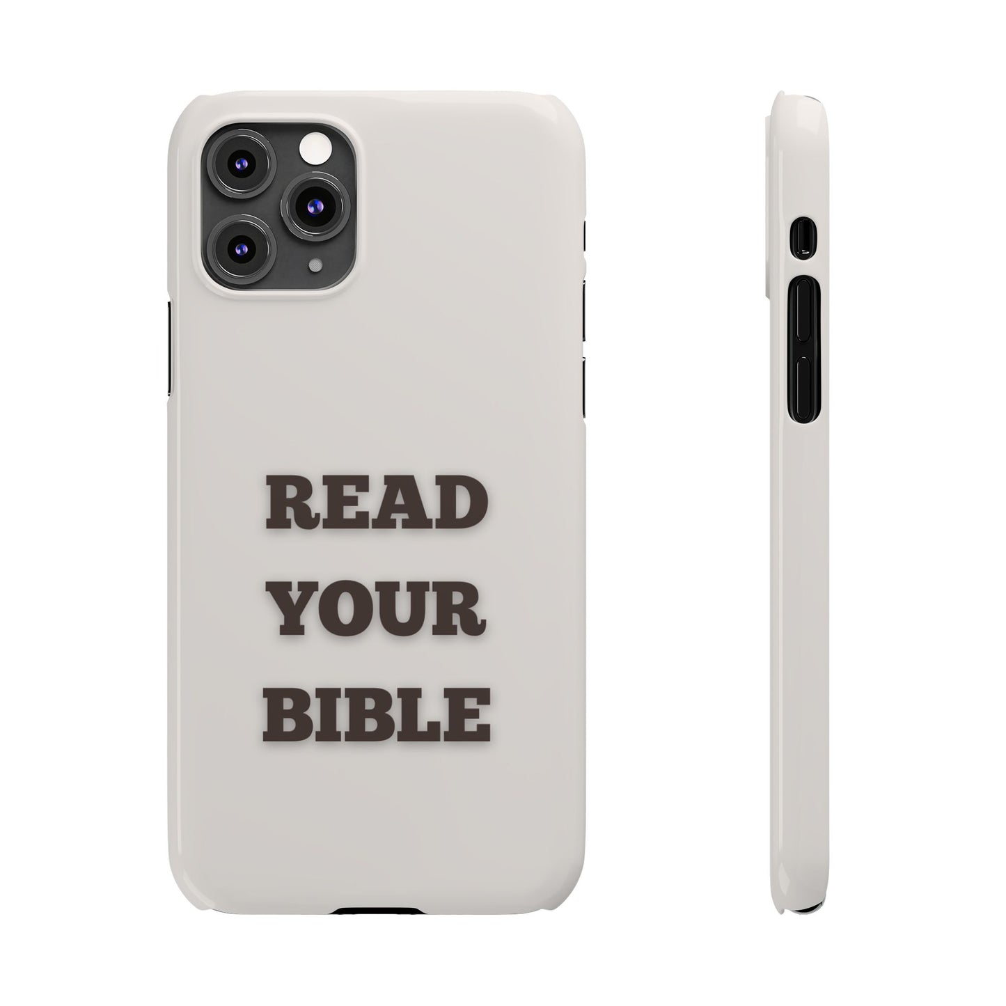 Read Your Bible Slim Phone Case