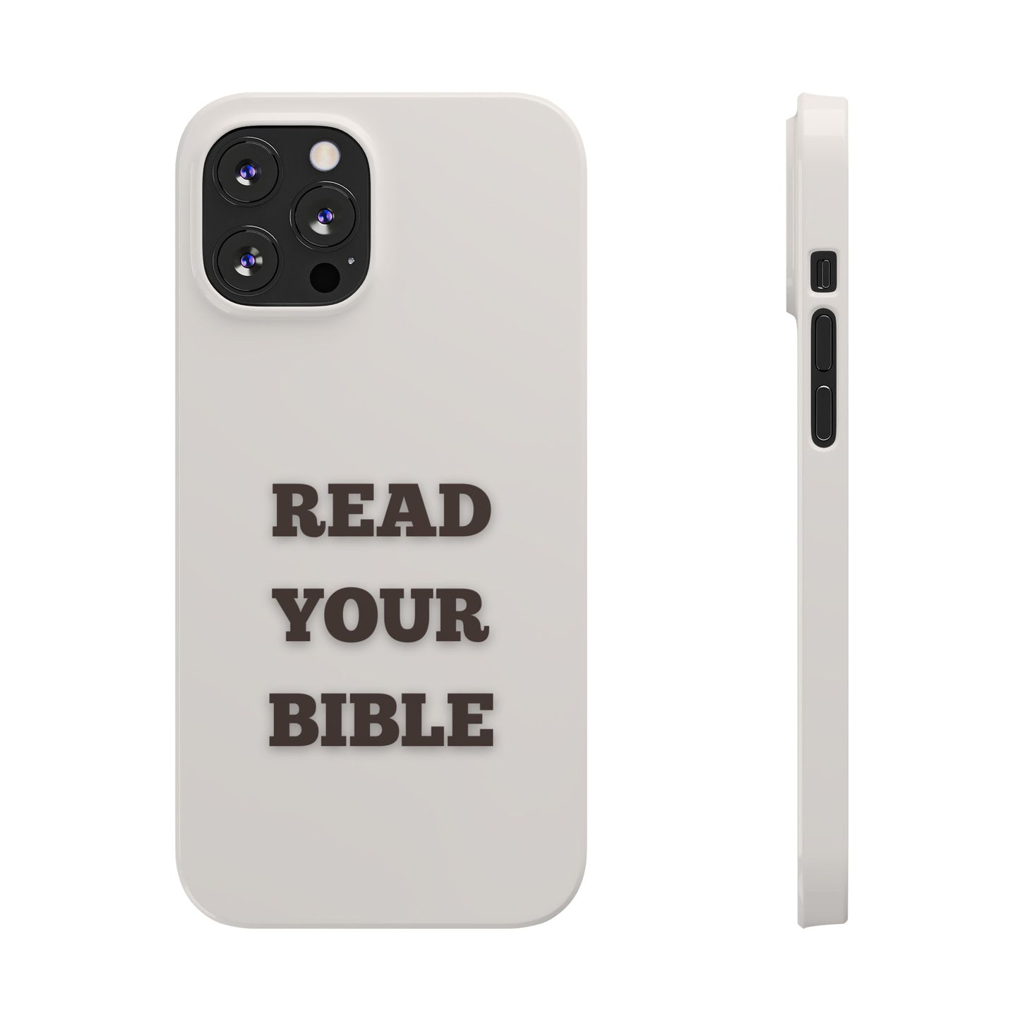 Read Your Bible Slim Phone Case