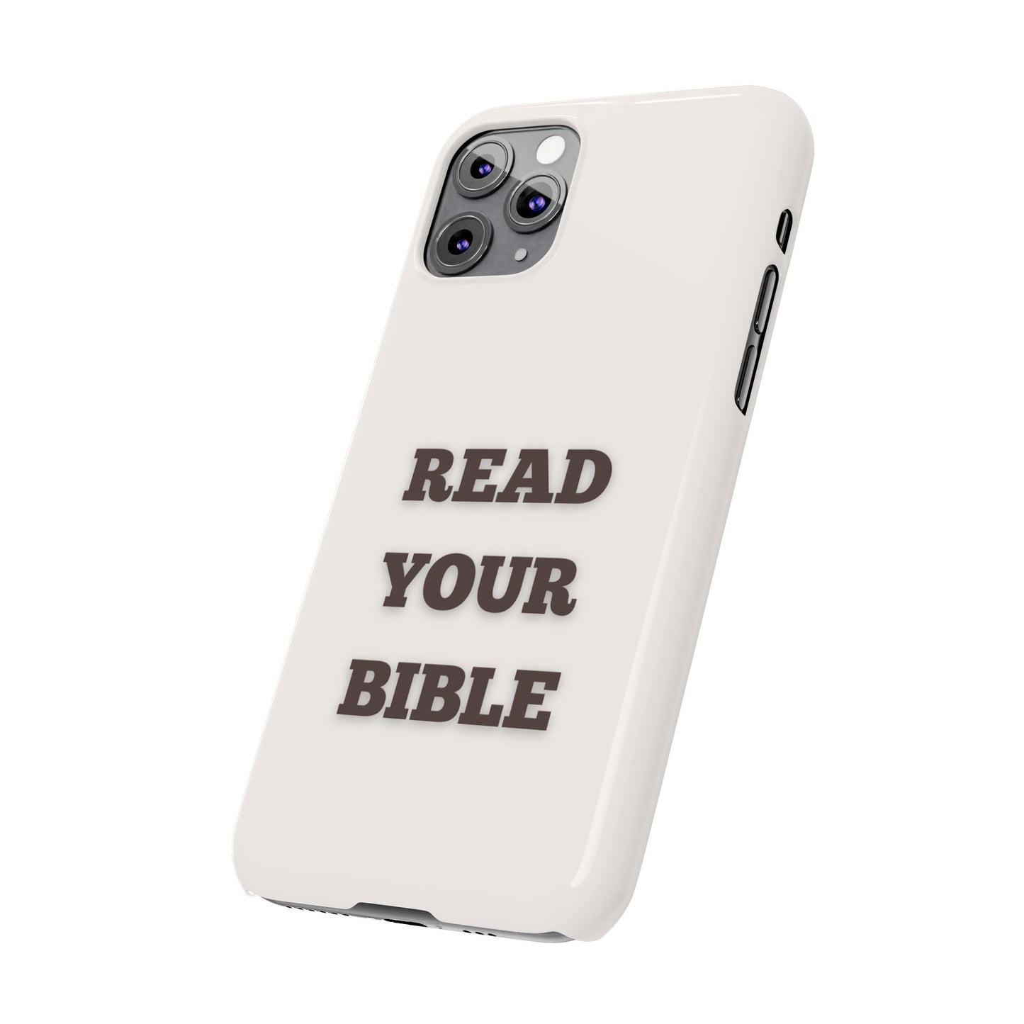 Read Your Bible Slim Phone Case