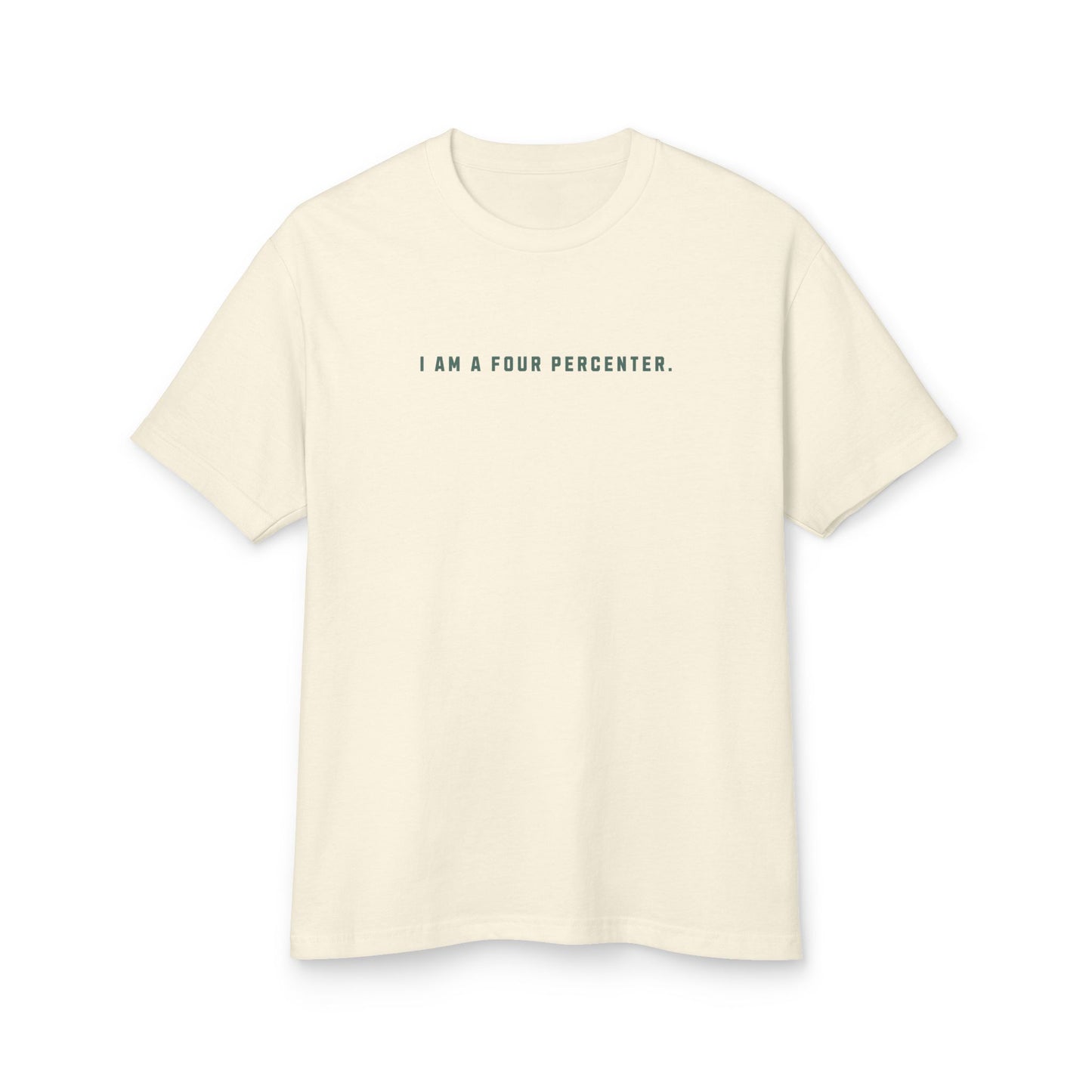 I Am A Four Percenter Heavy Weight Tee